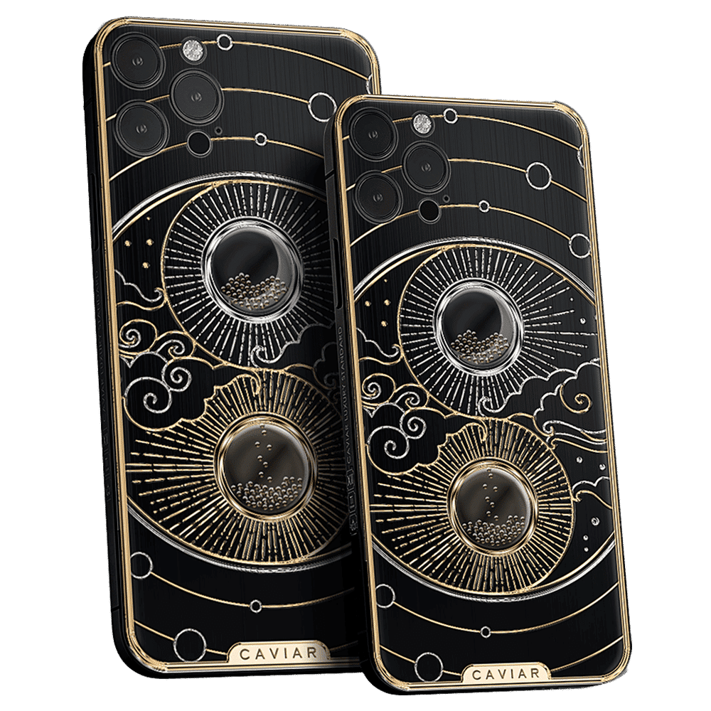 Apple iPhone - CAVIAR Parade of the Planets Moon and Sun