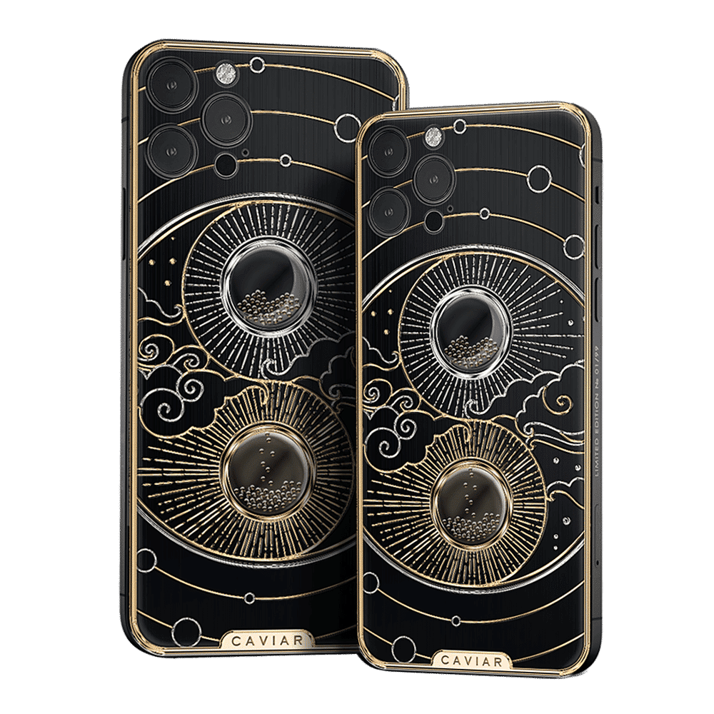 Apple iPhone - CAVIAR Parade of the Planets Moon and Sun