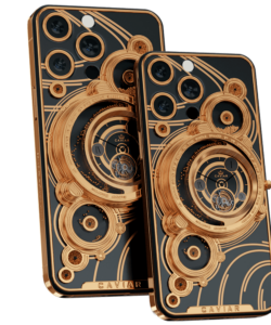 Apple iPhone - CAVIAR Parade of the Planets Golden
