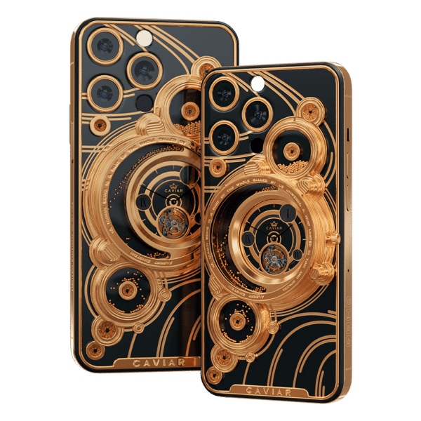 Apple iPhone - CAVIAR Parade of the Planets Golden