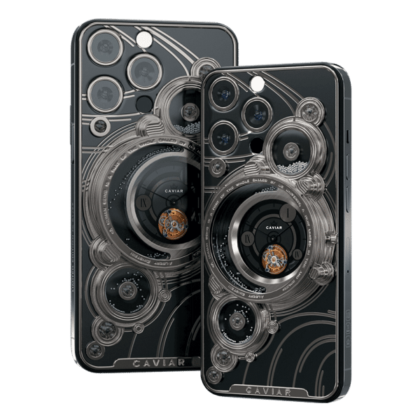 Apple iPhone - CAVIAR Parade of the Planets Titanium