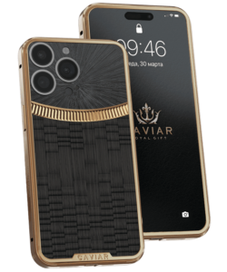 Apple iPhone - CAVIAR Two Kings Black Rays Case
