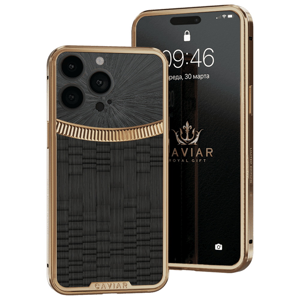 Apple iPhone - CAVIAR Two Kings Black Rays Case