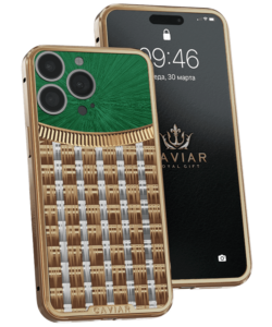 Apple iPhone - CAVIAR Two Kings Emerald Rays Case