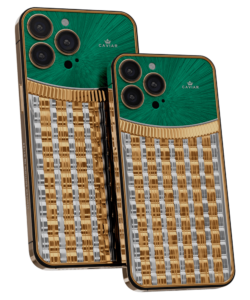 Apple iPhone - CAVIAR Two Kings Olive Rays