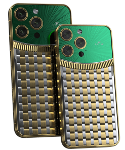 Apple iPhone - CAVIAR Two Kings Olive Rays
