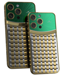 Apple iPhone - CAVIAR Two Kings Olive Rays