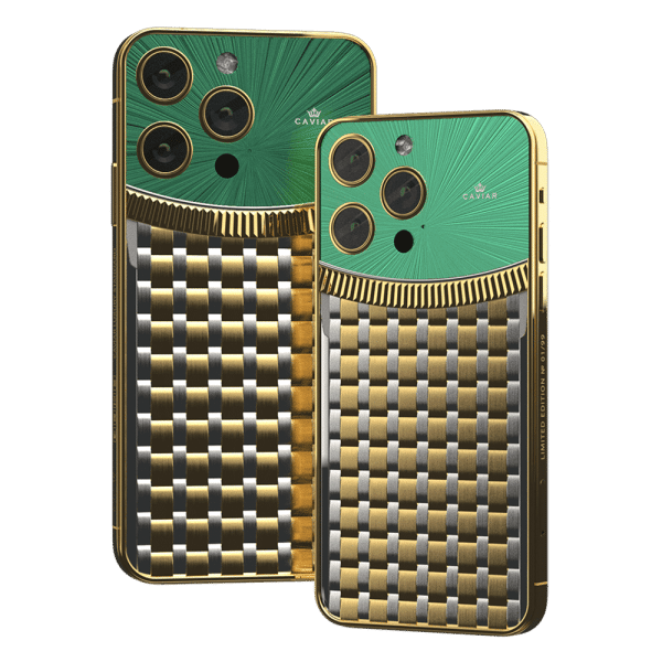 Apple iPhone - CAVIAR Two Kings Olive Rays