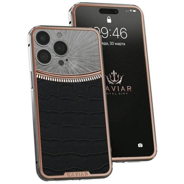 Apple iPhone - CAVIAR Two Kings White Rays Case