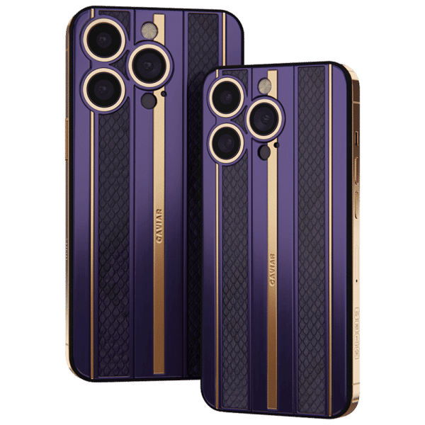 Apple iPhone - CAVIAR Unity Purple Gold
