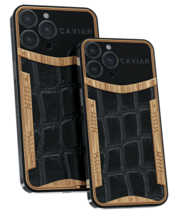 Apple iPhone - CAVIAR Victory Gold Alligator