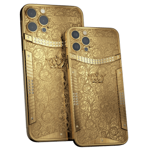 Apple iPhone - CAVIAR Victory Solid Gold Unique