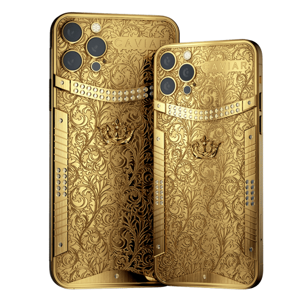 Apple iPhone - CAVIAR Victory Solid Gold Unique