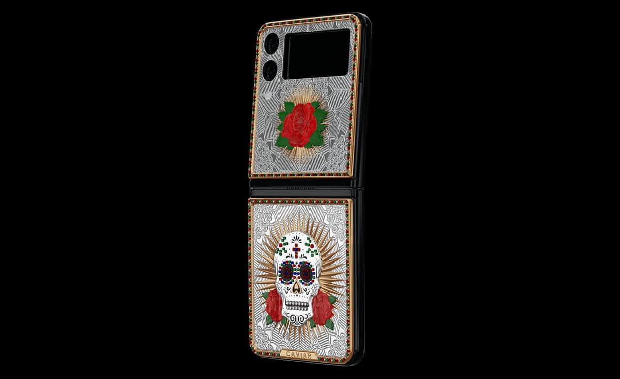 Samsung Galaxy Z Flip - CAVIAR Catrina Calavera