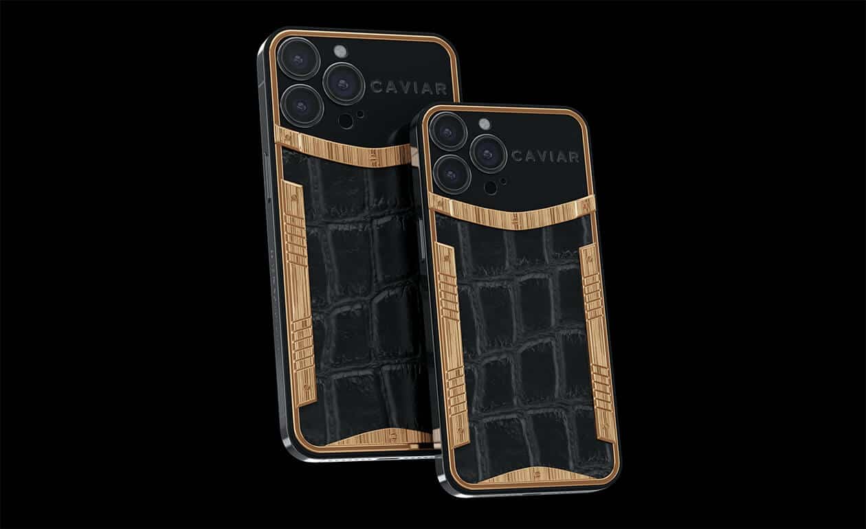 Apple iPhone - CAVIAR Gold Alligator