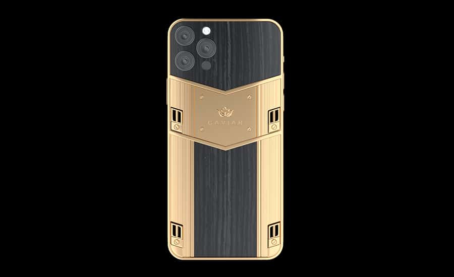 Apple iPhone - CAVIAR Gold Lines