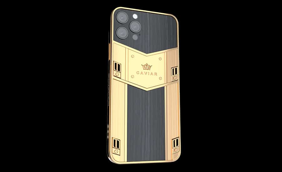 Apple iPhone - CAVIAR Gold Lines