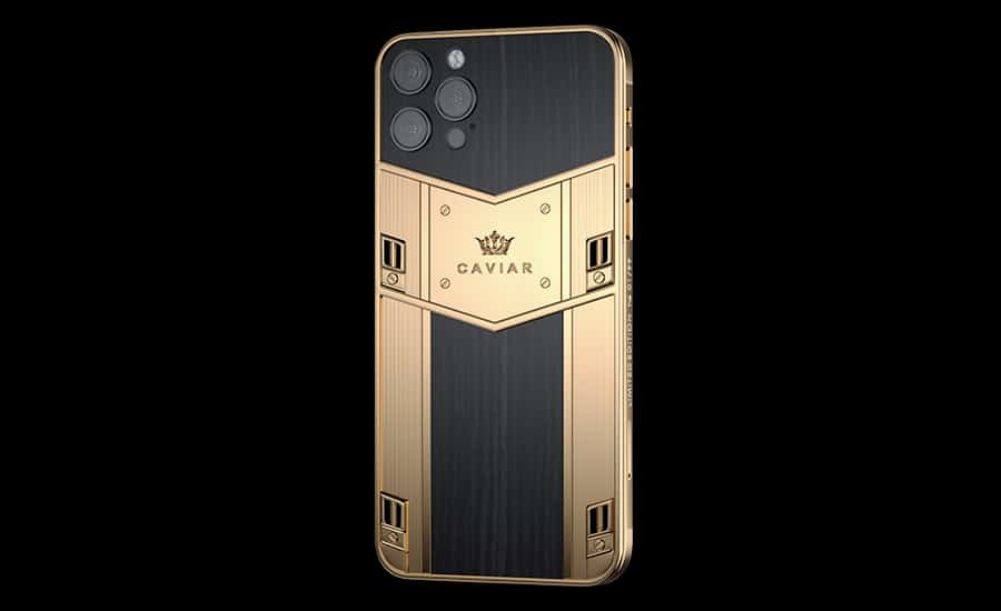 Apple iPhone - CAVIAR Gold Lines