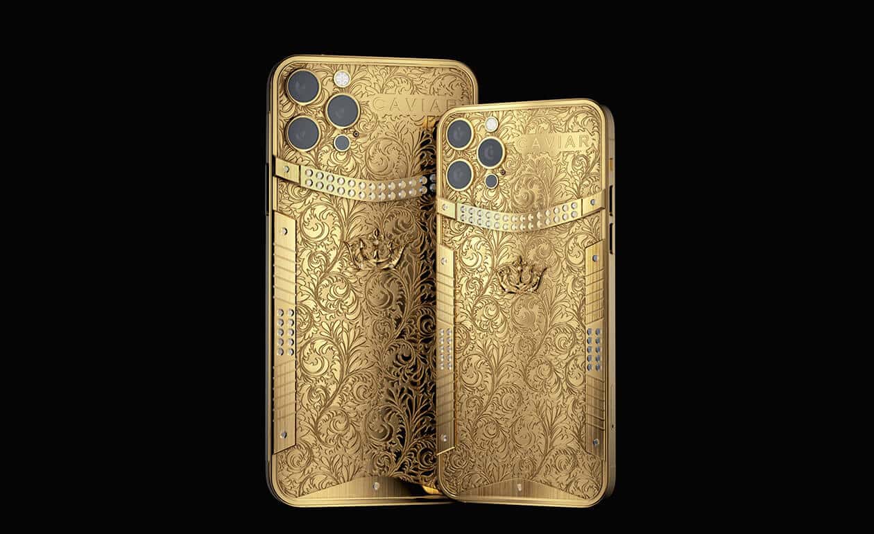 Apple iPhone - CAVIAR Solid Gold Unique