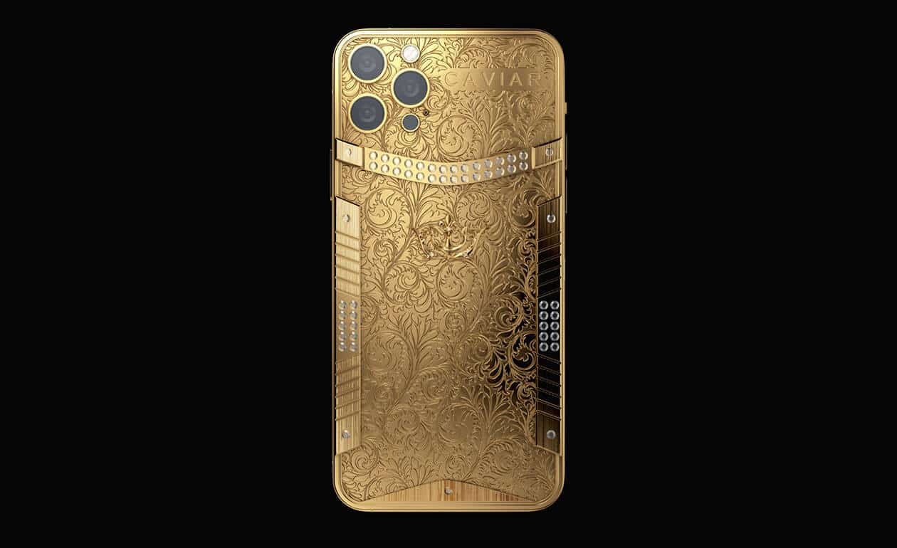 Apple iPhone - CAVIAR Solid Gold Unique