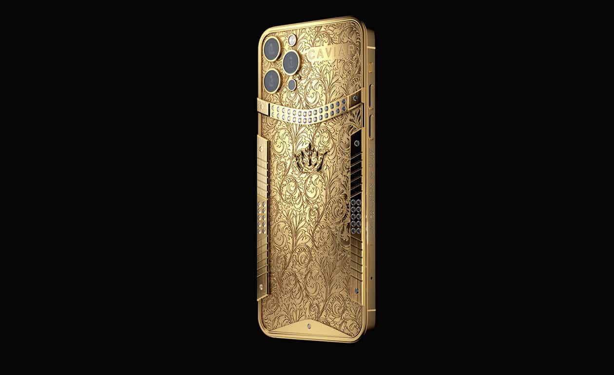 Apple iPhone - CAVIAR Solid Gold Unique