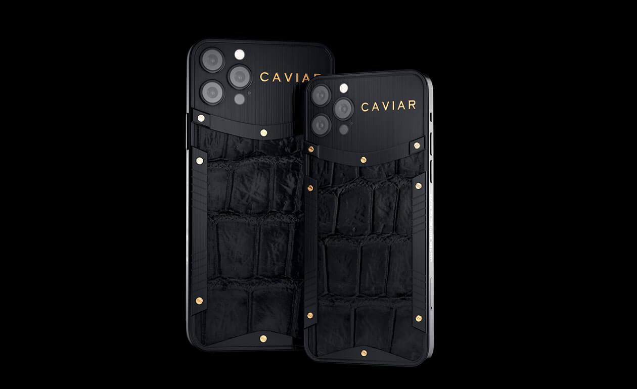 Apple iPhone - CAVIAR Victory Golden Pins