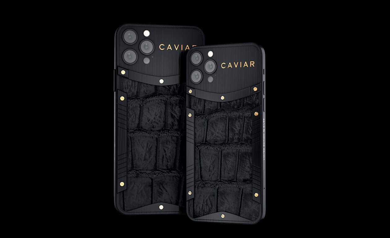 Apple iPhone - CAVIAR Victory Golden Pins