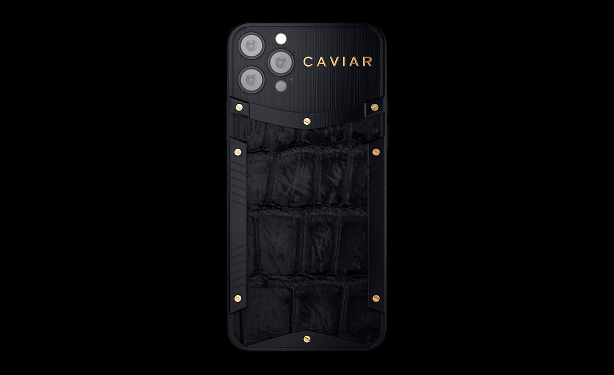 Apple iPhone - CAVIAR Victory Golden Pins