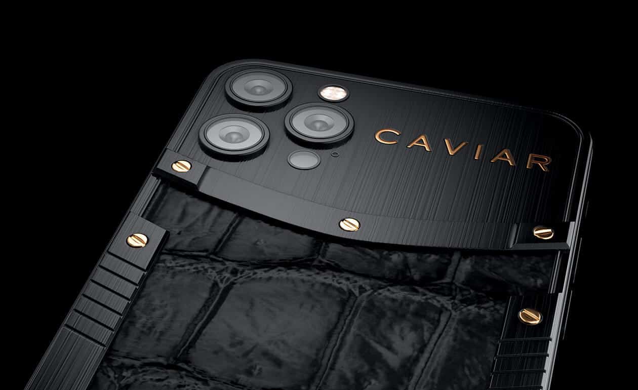 Apple iPhone - CAVIAR Victory Golden Pins