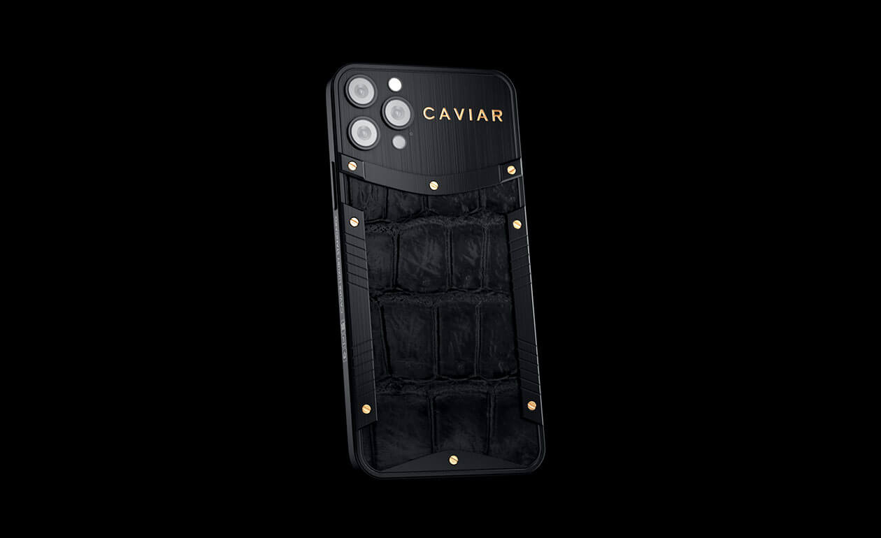 Apple iPhone - CAVIAR Victory Golden Pins
