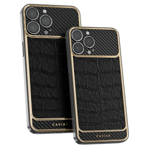 Apple iPhone - CAVIAR Masterpieces Black Alligator