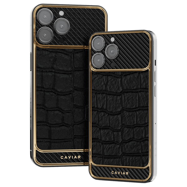 Apple iPhone - CAVIAR Masterpieces Black Alligator