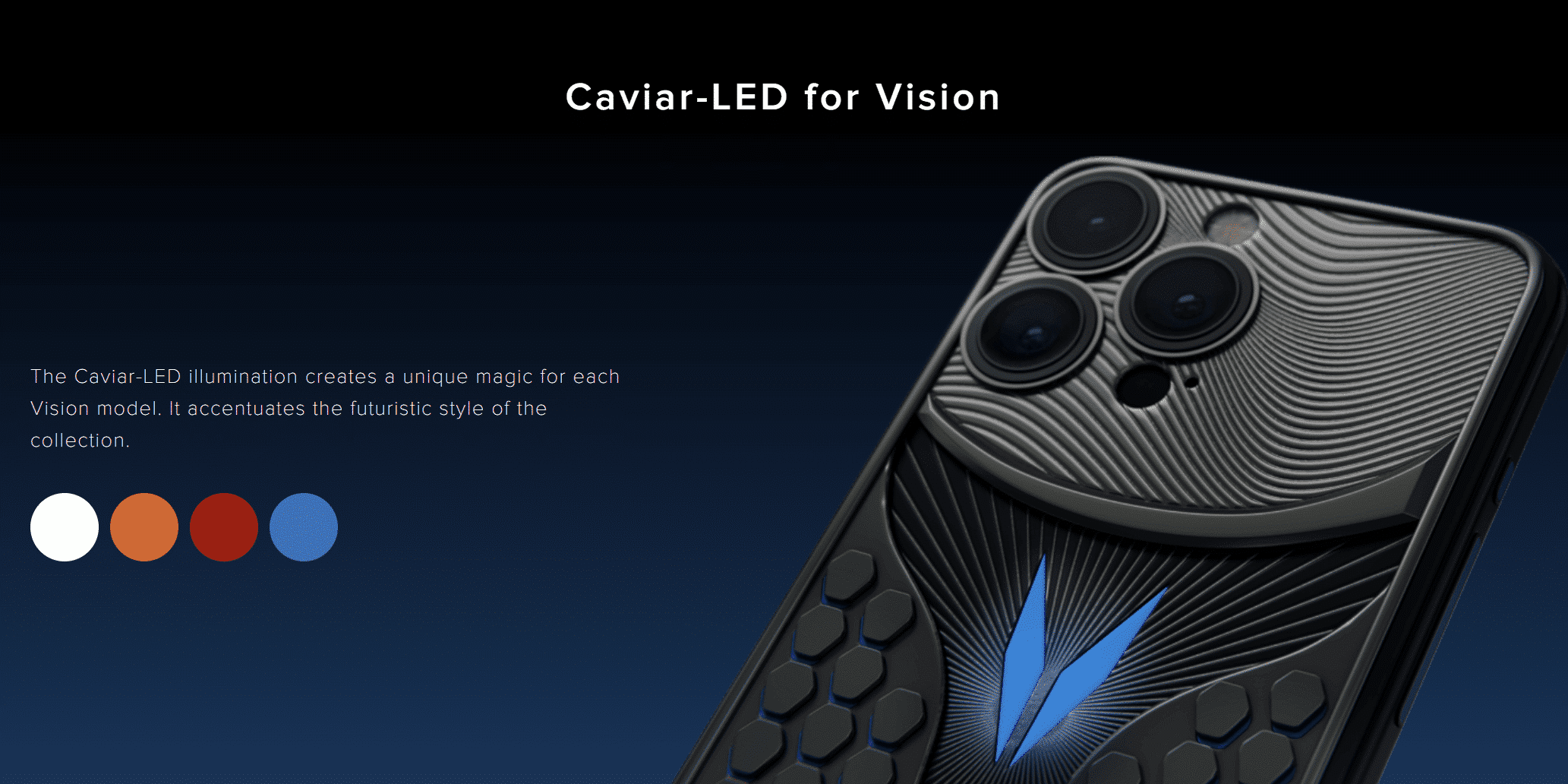 Caviar iPhone - Vision - LED