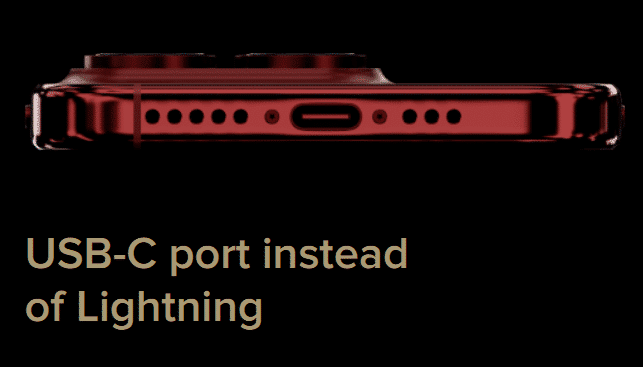 iPhone 15 - USB-Type C Port