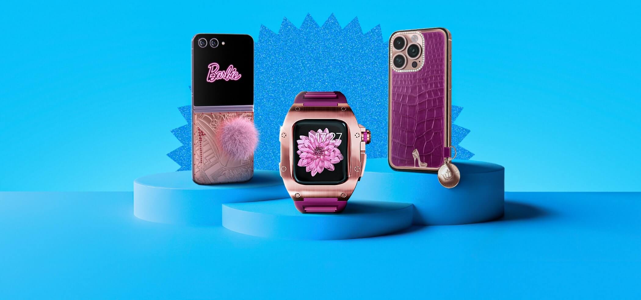 Caviar iPhone | Apple Watch | Samsung Galaxy Flip - Barbiecore