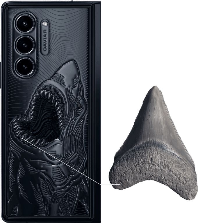 Caviar Samsung Galaxy Fold - Business Sharks - Megalodon - Meterial