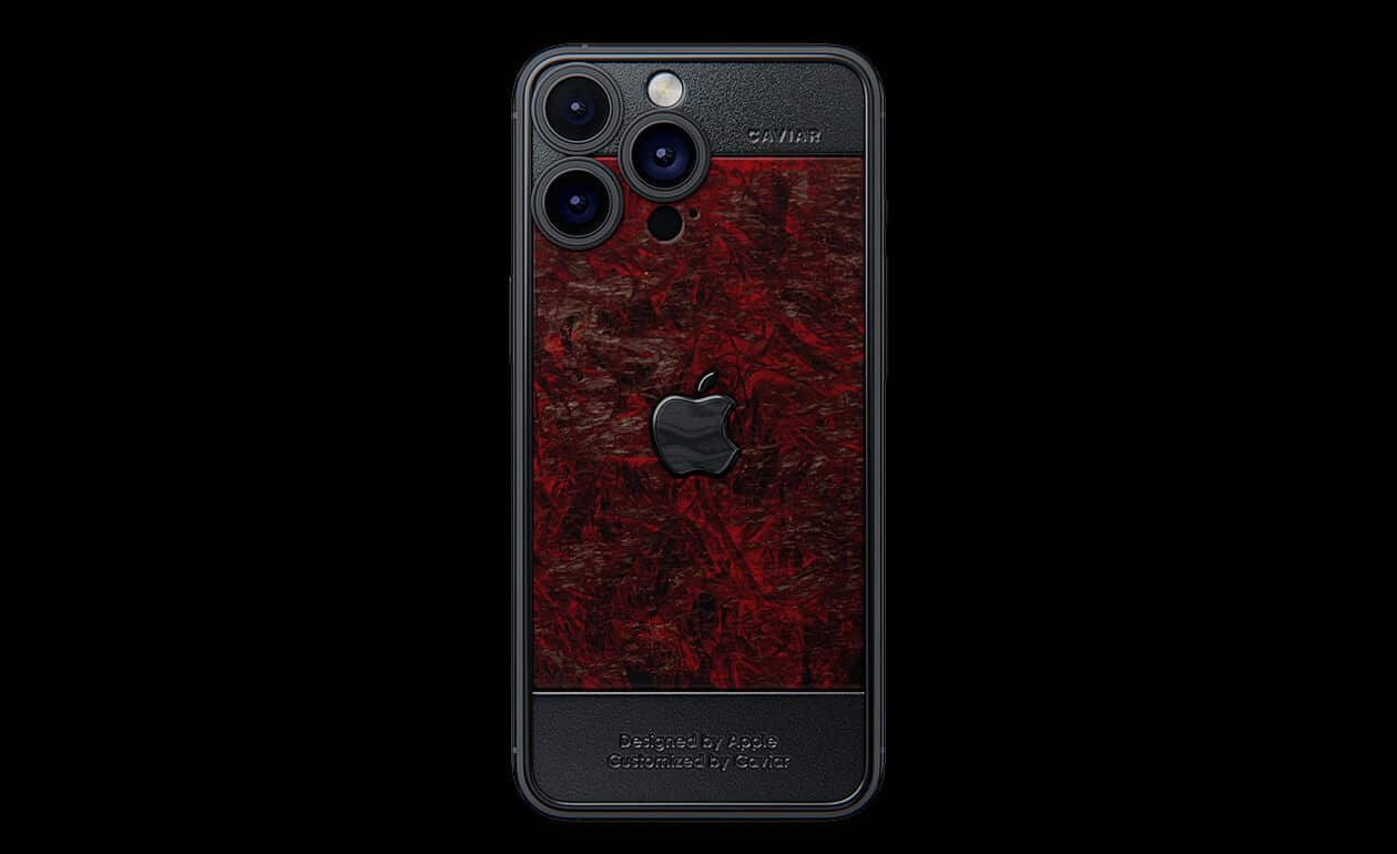 Caviar iPhone - Dark Red