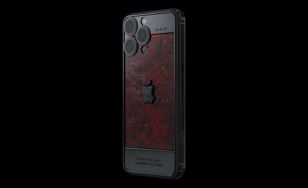 Caviar iPhone - Dark Red