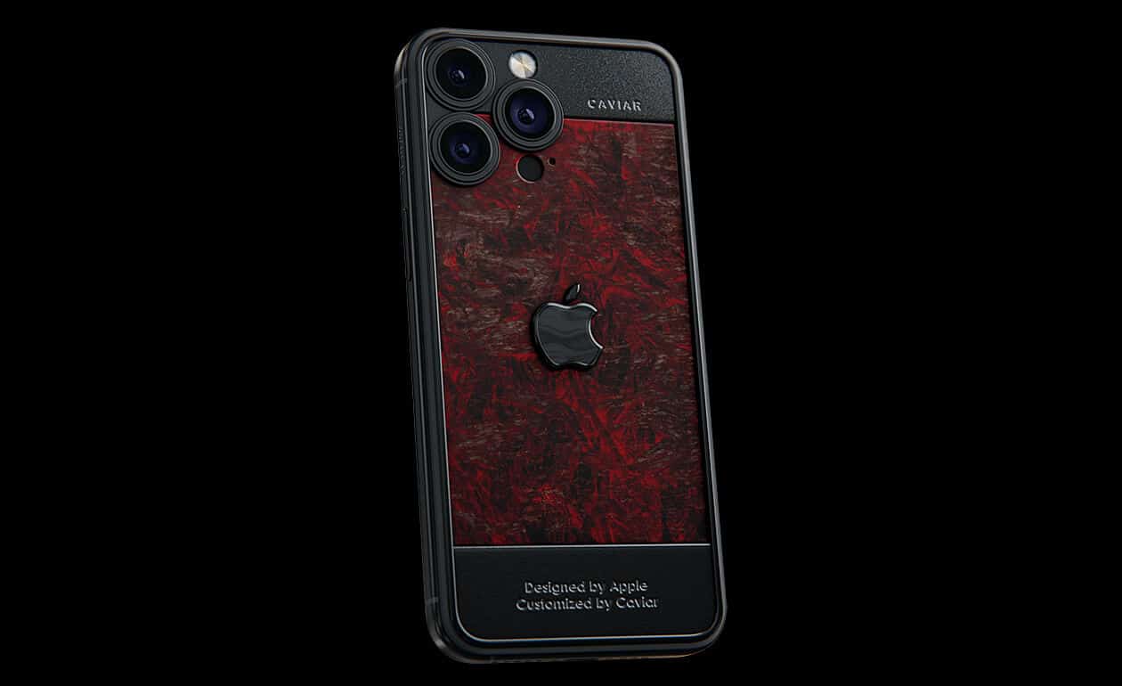 Caviar iPhone - Dark Red