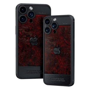 Caviar IPhone - Rich Colors Dark Red