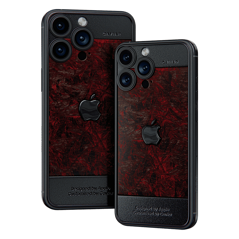 Caviar IPhone - Rich Colors Dark Red