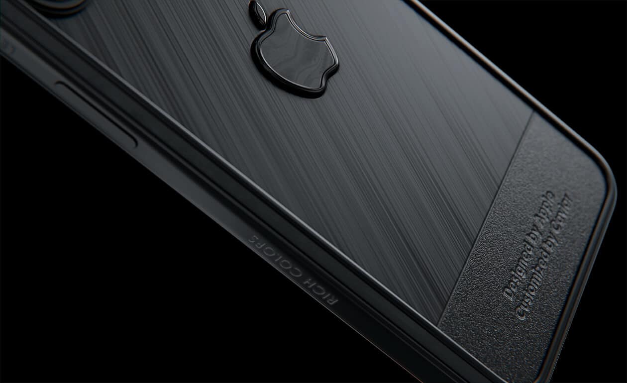 Caviar IPhone -Titan Black