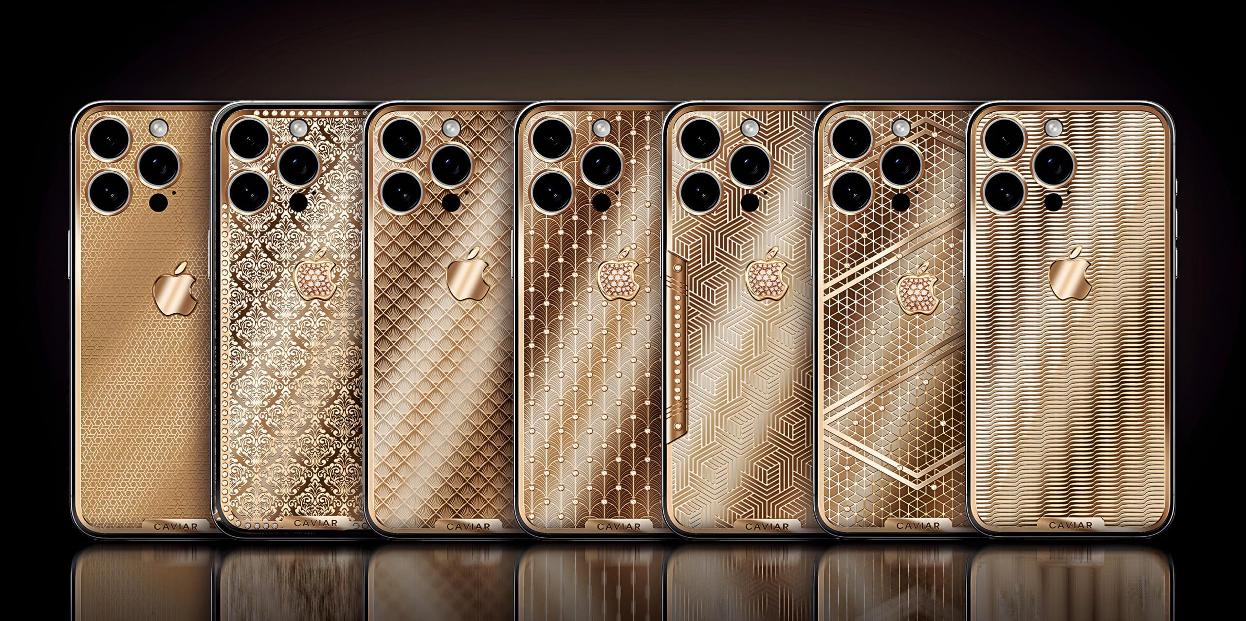 iPhone Caviar Gold Designs