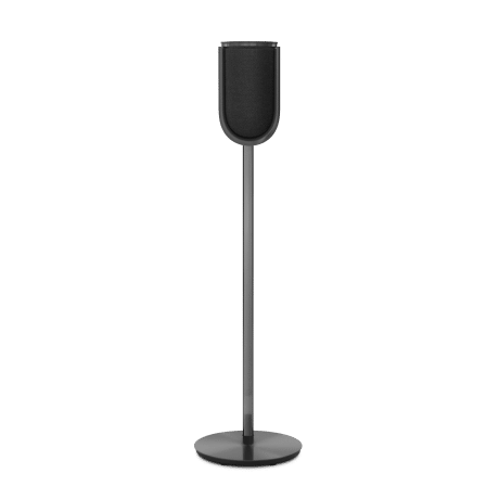 B&O ลำโพง Beolab-8-Black-Anthracite-Fabric-Floor-Stand-Front
