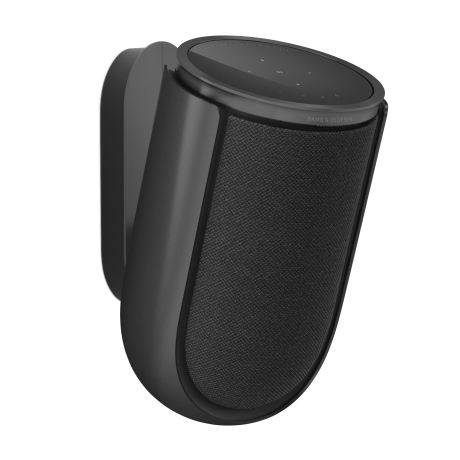 B&O ลำโพง Beolab-8-Black-Anthracite-Fabric-Wall-Mount-Front-Side