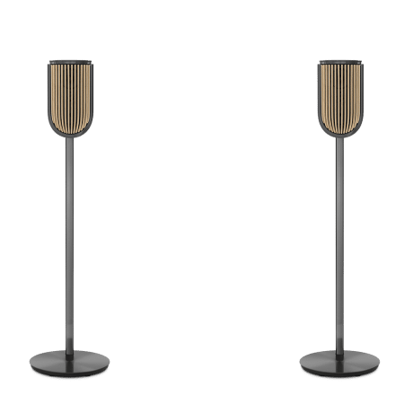B&O ลำโพง Beolab 8 Black + Light Oak Cover Floor