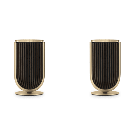 B&O ลำโพง - Beolab 8 Gold + Dark Oak Cover Table