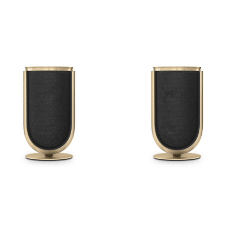B&O ลำโพง - Beolab 8 Gold + Kvadart Cover Table