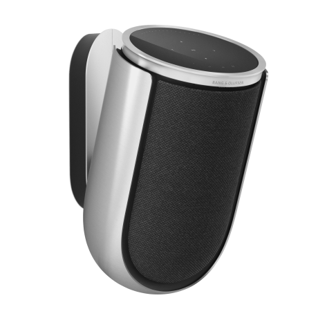 B&O ลำโพง Beolab-8-Natural-Aluminium-Fabric-Wall-MountFront-Side