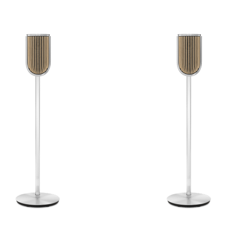 B&O ลำโพง - Beolab 8 Silver + Light Oak Cover Floor